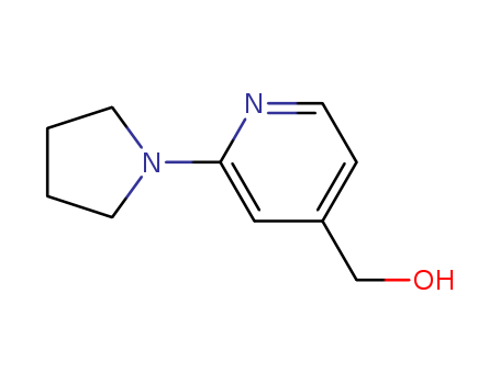 4-(Hydroxymethyl)-2-(pyrrolidin-1-yl)pyridine 97+%