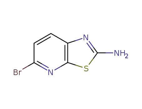 Molecular Structure of 934266-82-7 (2-AMINO-5-BROMOTHIAZOLO[5,4-B]PYRIDINE)