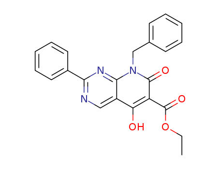 Ethyl 8-benzyl-5-hydroxy-7-oxo-2-phenyl-7,8-dihydropyrido[2,3-d]pyrimidine-6-carboxylate
