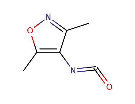 Molecular Structure of 131825-41-7 (3,5-DIMETHYLISOXAZOL-4-YL ISOCYANATE)