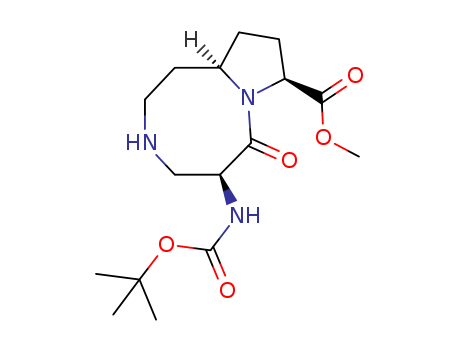 methyl (5S,8S,10aR)-5-(tert-butoxycarbonylamino)-6-oxo-2,3,4,5,8,9,10,10a-octahydro-1H-pyrrolo[1,2-a][1,5]diazocine-8-carboxylate - 97%