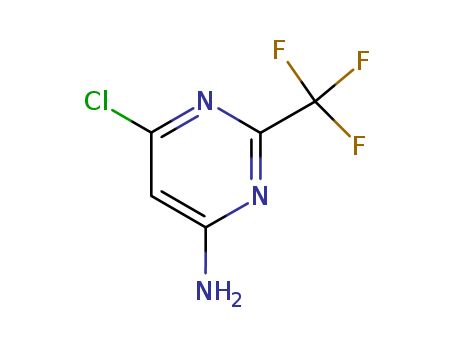 4-Pyrimidinamine, 6-chloro-2-(trifluoromethyl)-  CAS NO.1480-66-6