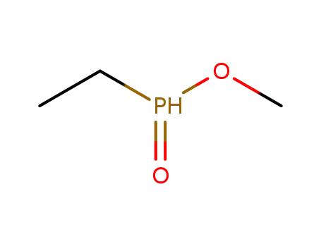 Molecular Structure of 27852-48-8 (Phosphinic acid, ethyl-, methyl ester)