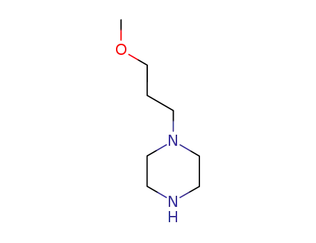 Molecular Structure of 88708-40-1 (1-(3-METHOXYPROPYL)-PIPERAZINE)