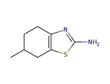 Molecular Structure of 7496-50-6 (6-METHYL-4,5,6,7-TETRAHYDRO-1,3-BENZOTHIAZOL-2-AMINE HYDROCHLORIDE)