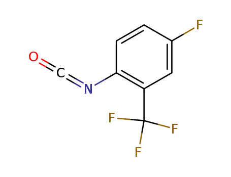 Molecular Structure of 190774-54-0 (4-FLUORO-2-(TRIFLUOROMETHYL)PHENYL ISOCYANATE)