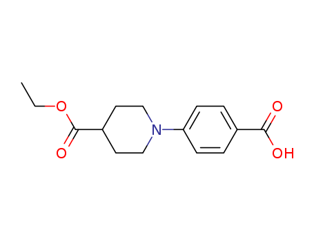 4-[4-(ETHOXYCARBONYL)PIPERIDIN-1-YL]BENZOIC ACIDCAS