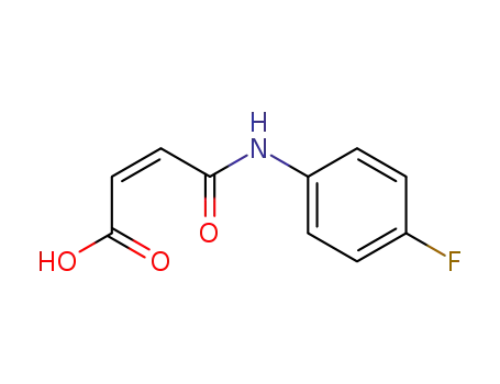 Molecular Structure of 60252-79-1 (4-(4-Fluoroanilino)-4-oxobut-2-enoic acid)