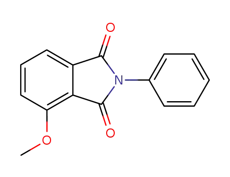 Molecular Structure of 3039-43-8 (1H-Isoindole-1,3(2H)-dione, 4-methoxy-2-phenyl-)