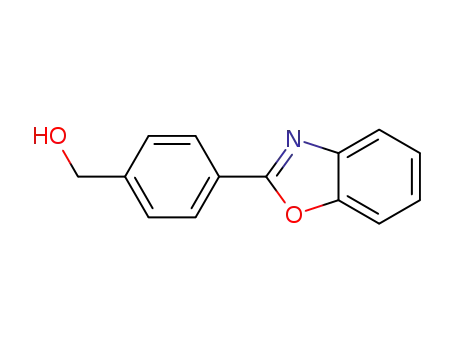 Molecular Structure of 65540-83-2 (3-(Benzoxazol-2-yl)benzyl alcohol)
