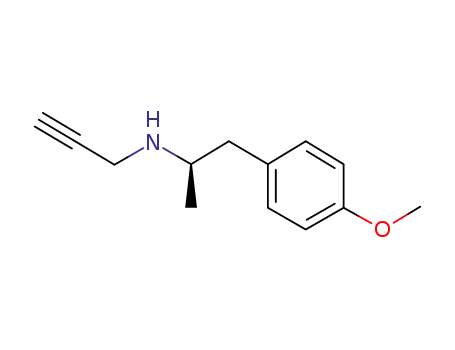 Molecular Structure of 1430326-04-7 ((R)-N-(1-(4-methoxyphenyl)propan-2-yl)prop-2-yn-1-amine)