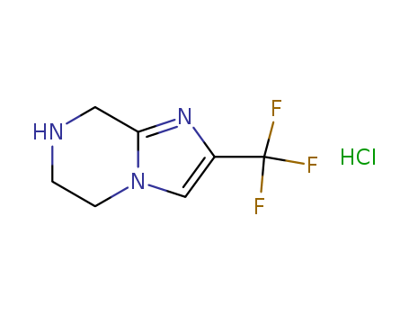 2-(trifluoromethyl)-5,6,7,8-tetrahydroimidazo[1,2-a]pyrazine hydrochloride