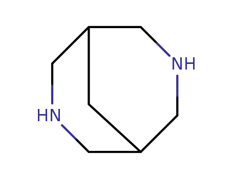Molecular Structure of 280-74-0 (3,7-Diazabicyclo[3.3.1]nonane)