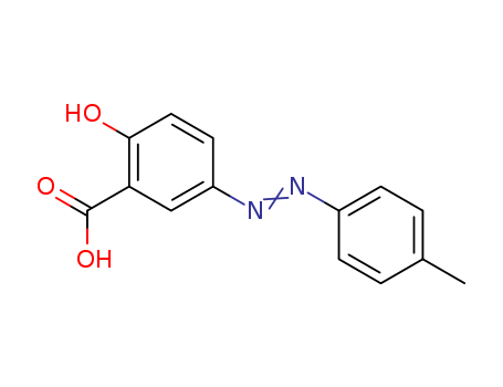 Benzoic acid, 2-hydroxy-5-[(4-methylphenyl)azo]-