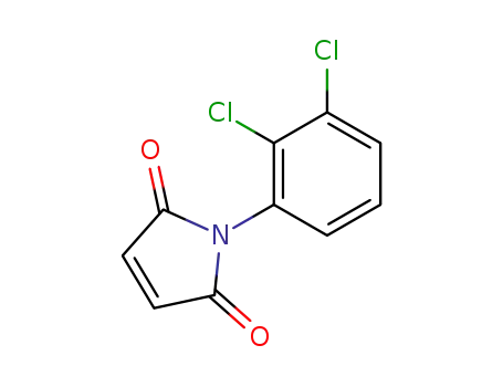 Molecular Structure of 37010-53-0 (1-(2,3-DICHLOROPHENYL)-2,5-DIHYDRO-1H-PYRROLE-2,5-DIONE)