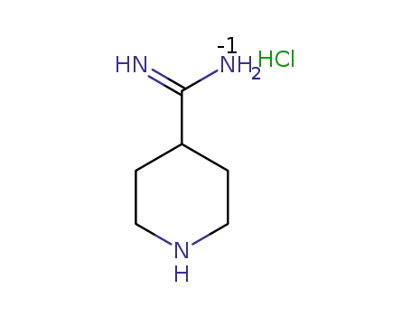 Molecular Structure of 1170937-23-1 (Piperidine-4-carboximidamide dihydrochloride)