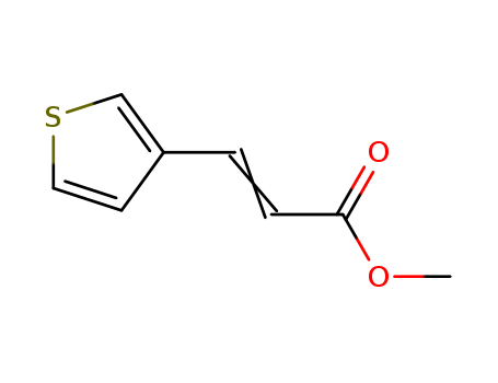 2-Propenoic acid,3-(3-thienyl)-, methyl ester
