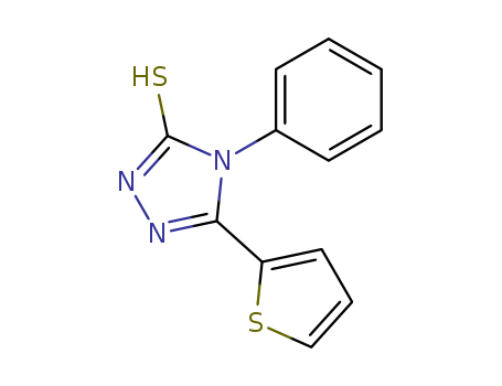 4-Phenyl-5-(2-thienyl)-4H-1,2,4-triazol-3-ylhydrosulfide 57600-04-1