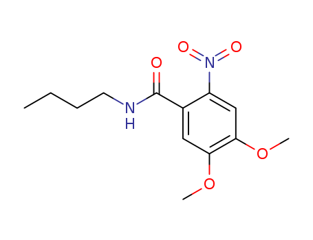 Benzamide, N-butyl-4,5-dimethoxy-2-nitro-
