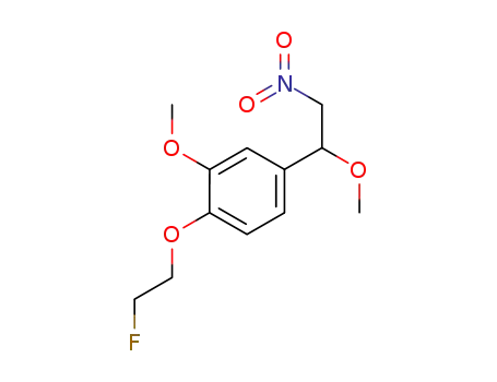 1-(2-fluoroethoxy)-2-methoxy-4-(1-methoxy-2-nitroethyl)benzene
