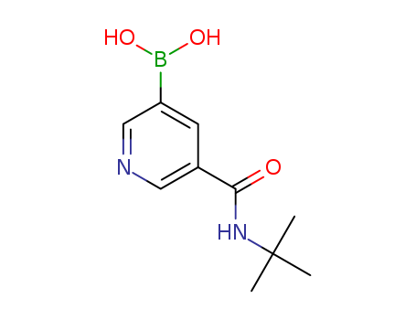 5-(TERT-BUTYLCARBAMOYL)PYRIDINE-3-BORONIC ACID