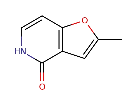 Molecular Structure of 26956-44-5 (2-METHYLFURO[3,2-C]PYRIDIN-4-OL)