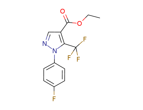 Ethyl 2-(4-fluorophenyl)-3-(trifluoromethyl)-pyrazole-4-carboxylate