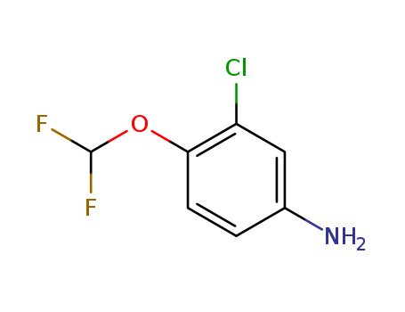 3-chloro-4-(difluoromethoxy)aniline cas no. 39211-55-7 98%%