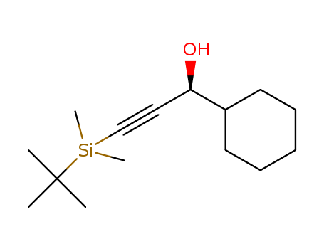 1-CYCLOHEXYL-3-(TERT-BUTYLDIMETHYLSILYL)-2-PROPYN-1-OL(887586-33-6)