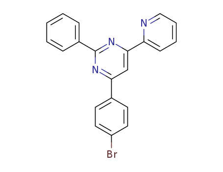 4-(4-bromophenyl)-2-phenyl-6-pyridin-2-ylpyrimidine