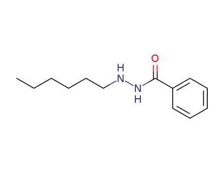 Molecular Structure of 110452-37-4 (Benzoic acid, 2-hexylhydrazide)