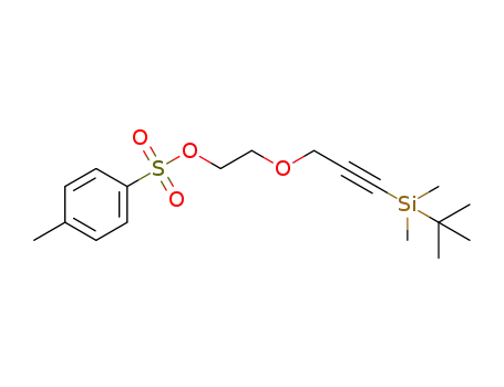 2-((3-(tert-butyldimethylsilyl)prop-2-yn-1-yl)oxy)ethyl 4-methylbenzenesulfonate