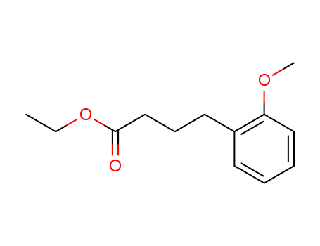 Benzenebutanoic acid, 2-methoxy-, ethyl ester