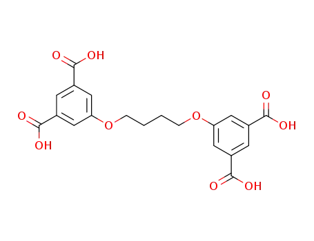 Molecular Structure of 113585-35-6 (1,3-Benzenedicarboxylic acid, 5,5'-[1,4-butanediylbis(oxy)]bis-)