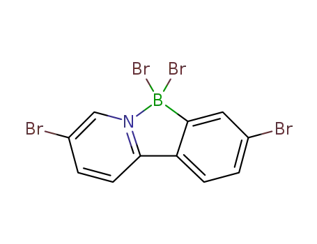 Molecular Structure of 1258862-63-3 (5-bromo-2-(4-bromo-2-dibromoborylphenyl)pyridine)