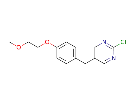 2-chloro-5-(4-(2-methoxyethoxy)benzyl)pyrimidine