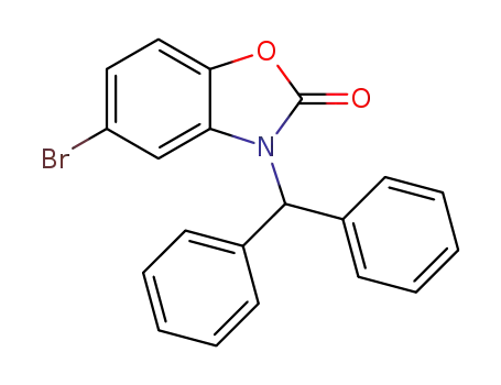 3-benzhydryl-5-bromobenzo[d]oxazol-2(3H)-one