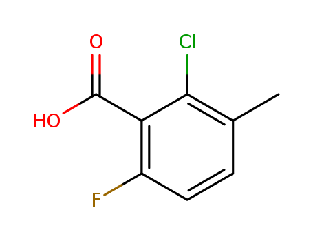 2-Chloro-6-fluoro-3-methylbenzoic acid