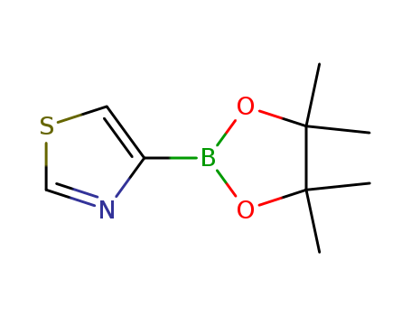 4-(4,4,5,5-TETRAMETHYL-1,3,2-DIOXABOROLAN-2-YL)THIAZOLE  CAS NO.1083180-00-0