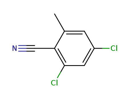 Molecular Structure of 175277-98-2 (2,4-DICHLORO-6-METHYLBENZONITRILE)