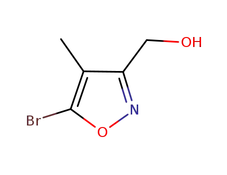 Molecular Structure of 854015-45-5 (5-Bromo-4-methyl-3-isoxazolemethanol)