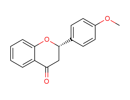 Molecular Structure of 3034-08-0 (4'-METHOXYFLAVANONE)