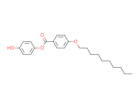 Benzoic acid,4-(decyloxy)-, 4-hydroxyphenyl ester
