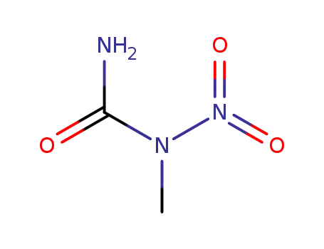 Molecular Structure of 24390-70-3 (1-methyl-1-nitrourea)