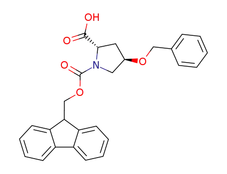 Molecular Structure of 174800-02-3 (FMOC-HYP(BZL)-OH)