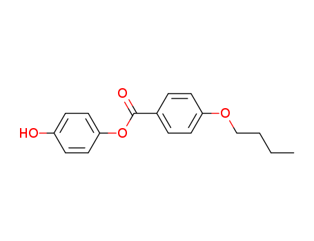 Benzoic acid,4-butoxy-, 4-hydroxyphenyl ester