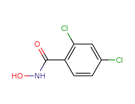 Molecular Structure of 2593-23-9 (2,4-dichloro-N-hydroxybenzamide)