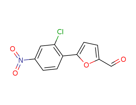 2-Furancarboxaldehyde,5-(2-chloro-4-nitrophenyl)-