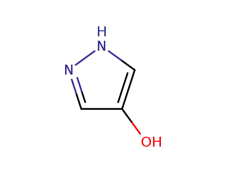 Molecular Structure of 4843-98-5 (4-hydroxypyrazole)