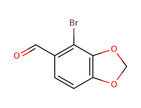 1,3-Benzodioxole-5-carboxaldehyde, 4-bromo-